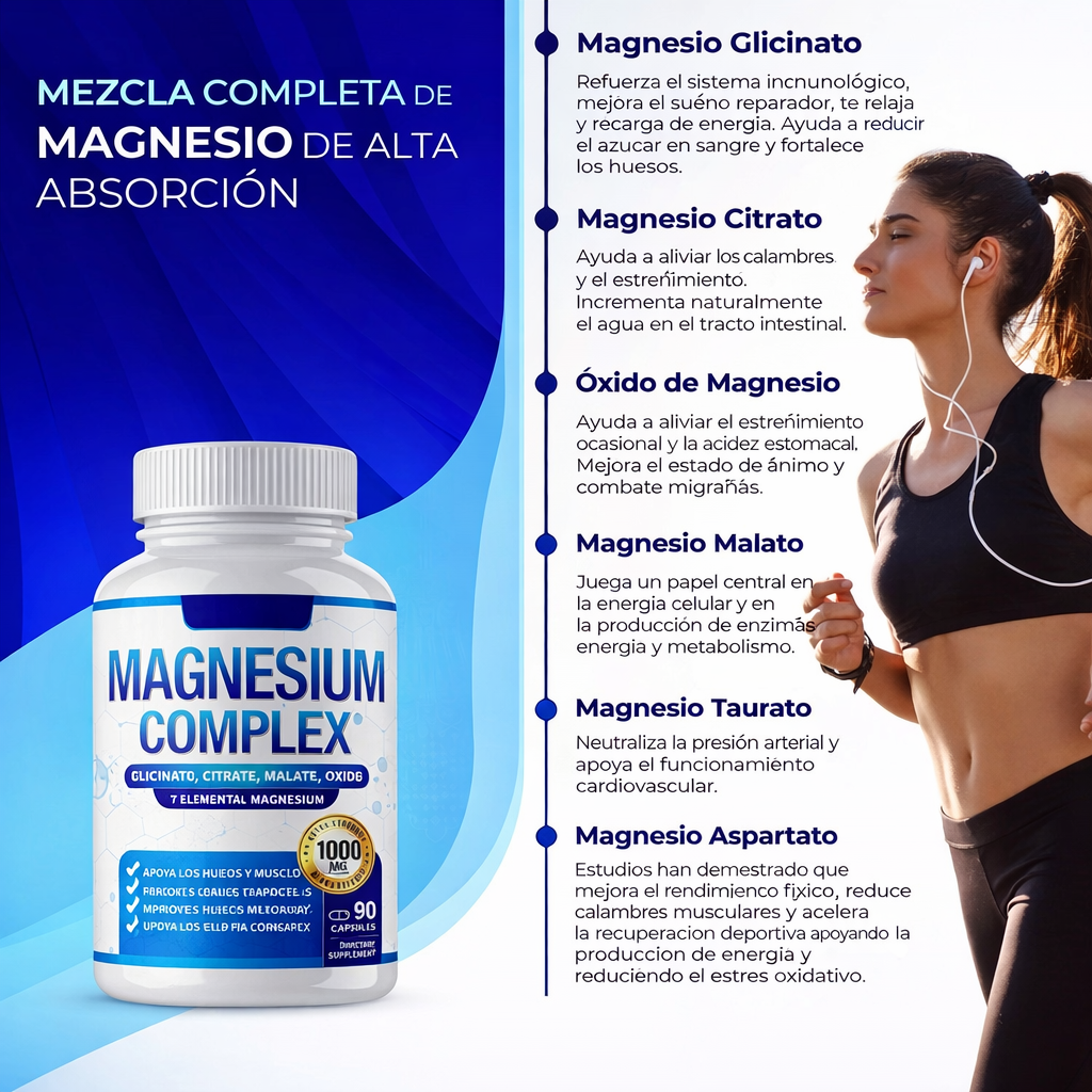 Cápsulas de Magnesio