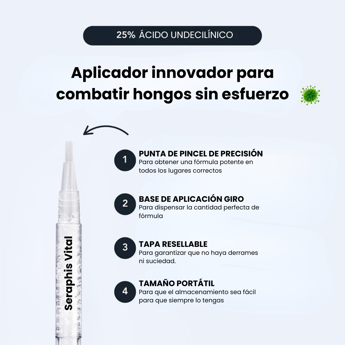 Seraphis Vital™ Bolígrafo anti hongos para pies