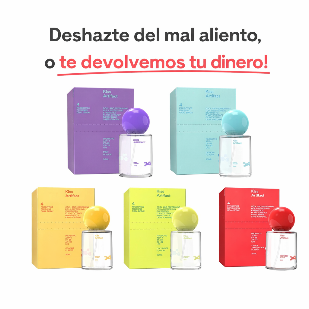 Spray bucal con probióticos