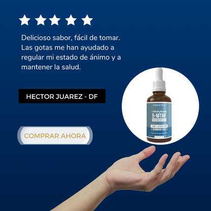 Suplemento L-Metilfolato + B12