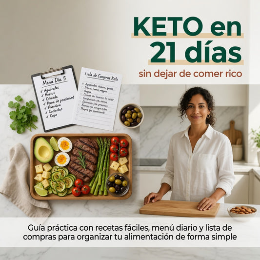 Keto en 21 días: sin dejar de comer rico