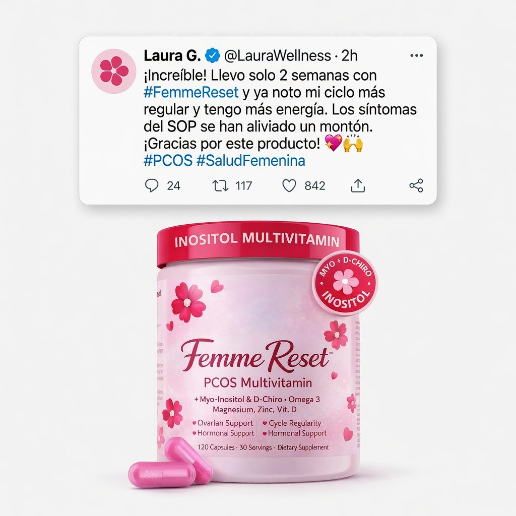 Femme Reset - Multivitamínico hormonal